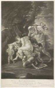 Bacchantes - Philippe Joseph Tassaert