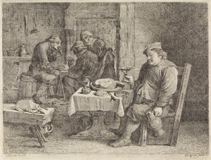 Intérieur paysan - Philippe Lambert Joseph Spruyt