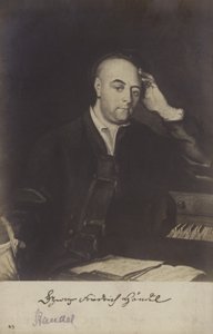 Portrait de George Friedrich Handel