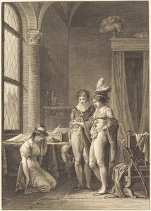 Joconde: Le pardon - Philippe Triere after Jean Baptiste Mallet