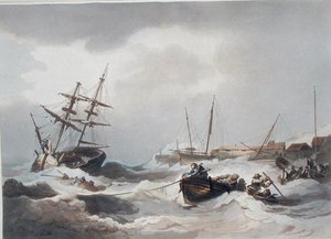 Tempête au large de Margate, de 