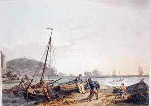 Les Aiguilles, Île de Wight, de 