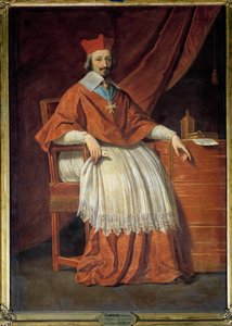 Portrait en pied du Cardinal de Richelieu - Philippe de Champaigne