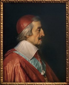 Portrait du Cardinal Richelieu (Armand Jean Duplessis de Richelieu)