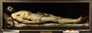 Le Christ mort étendu sur son linceul