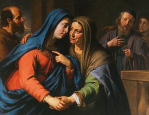 La Visitation, c.1643 - Philippe de Champaigne