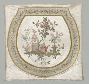 Tapisserie pour un siège de chaise, vers 1743-1774 - Philippe de Lasalle