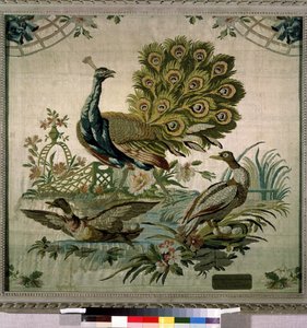 Le paon (Tapisserie de Philippe de Lassalle)