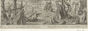 Pêche aux huîtres - Philips Galle (attributed to workshop of)