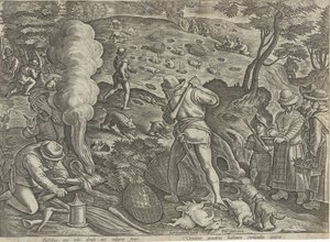 Chasse aux lapins (Jachttaferelen)