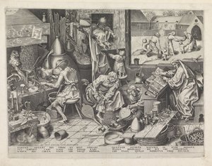 Alchimiste - Philips Galle