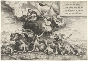 Apollon et Diane tuant les enfants de Niobé