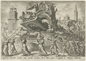 La destruction de Jéricho - Philips Galle
