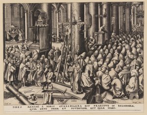 La foi, tirée des Sept vertus - Philips Galle