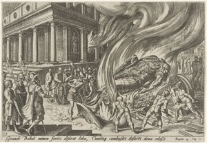 Jéhu détruit le temple et l
