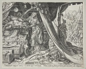 Judith décapitant Holopherne - Philips Galle