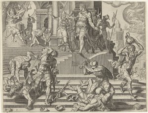 Le roi Josias fait détruire le temple de Baal