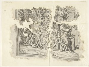Coin inférieur gauche d
