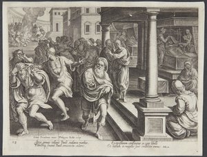 Saint Paul et les exorcistes à Éphèse - Philips Galle