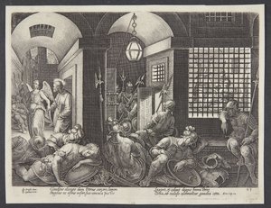 Saint Pierre libéré de prison par l