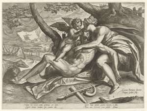 Vénus pleure la mort d