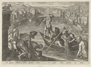 Pêche au filet - Philips Galle