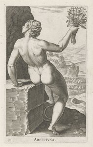 Nymphe des eaux Aréthuse - Philips Galle