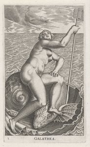 Nymphe des eaux Galatée - Philips Galle