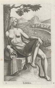 Nymphe des eaux de Lerna - Philips Galle