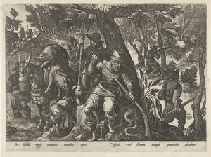 Chasse au sanglier avec fusils - Philips Galle