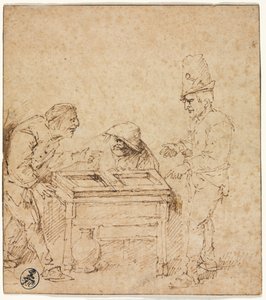 Les Joueurs de Tric-Trac, vers 1660 - Philips de Koninck