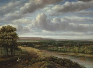 Paysage Boisé Étendu - Phillips de Koninck