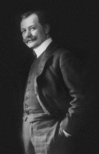 Portrait du compositeur Franz Lehár 1870-1948 - Photo studio E. Bieber.