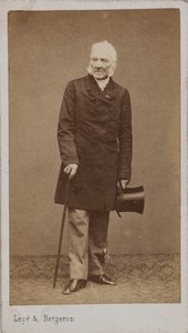 Portrait du compositeur Gustave Vogt 1781-1870 - Photo studio Legé and Bergeron.