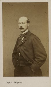 Portrait du compositeur Alexandre Batta 1816-1902, vers 1880