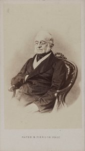 Portrait du comte Karl Robert Nesselrode 1780-1862, vers 1860