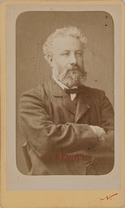 Portrait de Jules Verne 1828-1905, vers 1870