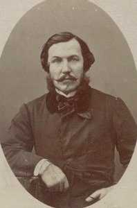 Portrait du pianiste et compositeur Alfred Quidant 1815-1893 - Photo studio Nadar.