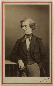 Portrait du compositeur Hector Berlioz 1803-1869