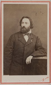 Portrait du pianiste et compositeur Émile Prudent
