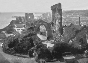 Hastings. Le Château, 1907 - Photochrom Co Ltd of London