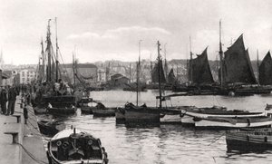 Le Barbican, Plymouth, Devon - Photochrom Co Ltd of London