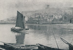 Port de Whitby, 1910 - Photochrom Co Ltd of London