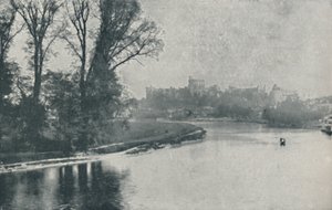 Château de Windsor, 1910 - Photochrom Co Ltd of London