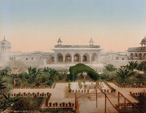 Agra. Diwan-i-Chas - Photoglob Co. (Zurich, active c. 1890 1910)