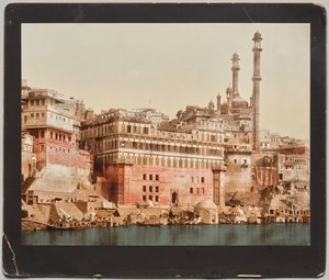 Inde. Bénarès. Mosquée d