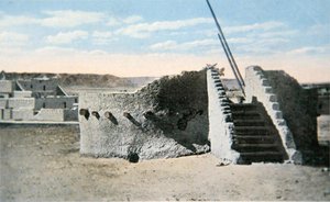 Bâtiment Estufa, Nouveau-Mexique, vers 1920 - Photographer American