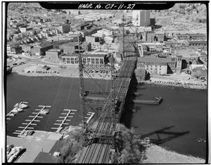 Pont de la rivière Norwalk, Norwalk, Connecticut - Photographer American