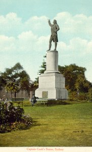 Statue du Capitaine Cook, Sydney - Photographer Australian