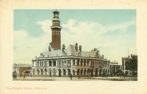 Station de pompiers, Melbourne, Victoria, Australie - Photographer Australian